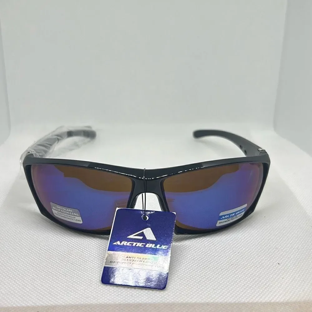 Arctic Blue Mirrored Sunglasses